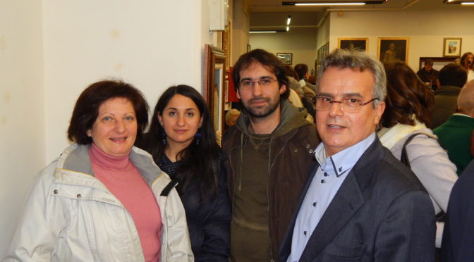Mostra alla festa Lucana nella ex biblioteca Chivasso 2014 (1)