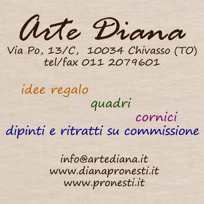 Cartello Arte Diana
